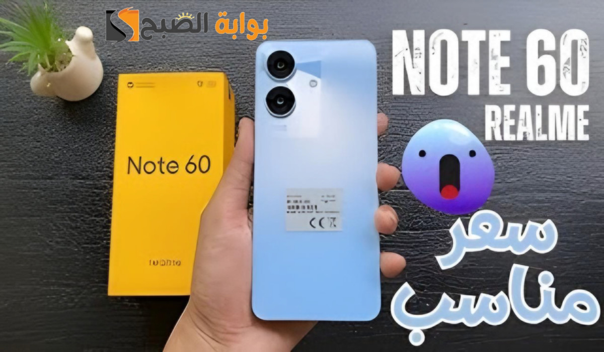 سعر ومواصفات هاتف Realme note 60