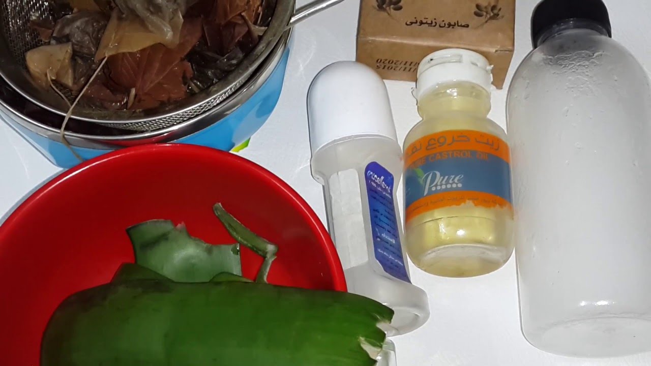 طريقة تحضير شامبو طبيعي للشعر