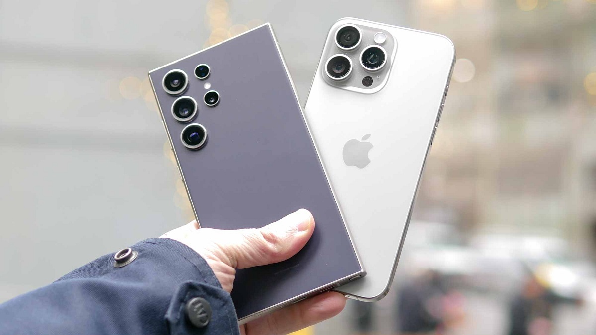 تشتري آيفون ولا سامسونج.. مقارنة شاملة بين هاتف Apple iPhone 15 Pro Max وهاتف Samsung Galaxy S24 Ultra