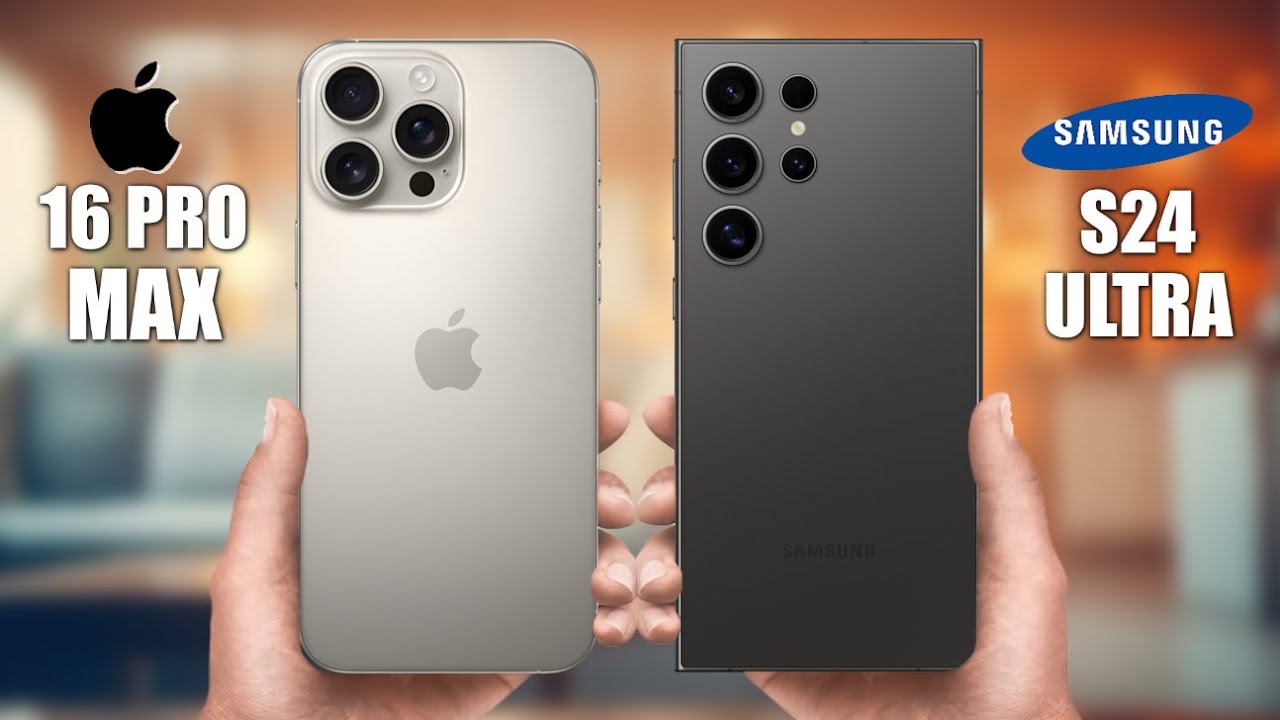 "جوال آيفون الجديد يتفوق على سامسونج".. مقارنة كاملة بين هاتف Apple iPhone 16 Pro Max وهاتف Samsung Galaxy S24 Ultra