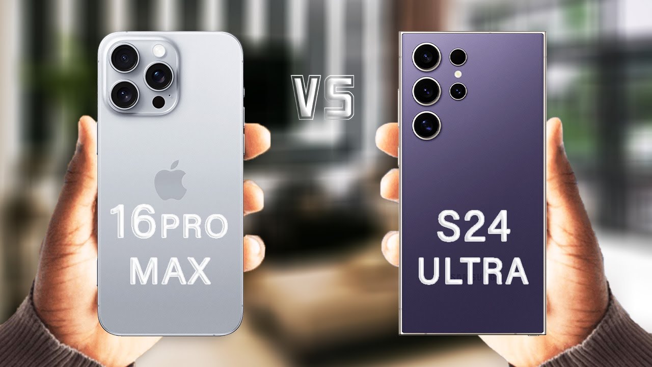 "لو تبي تبدل جوالك وش تختار؟".. مقارنة بين هاتف Apple iPhone 16 Pro Max وهاتف Samsung Galaxy S24 Ultra