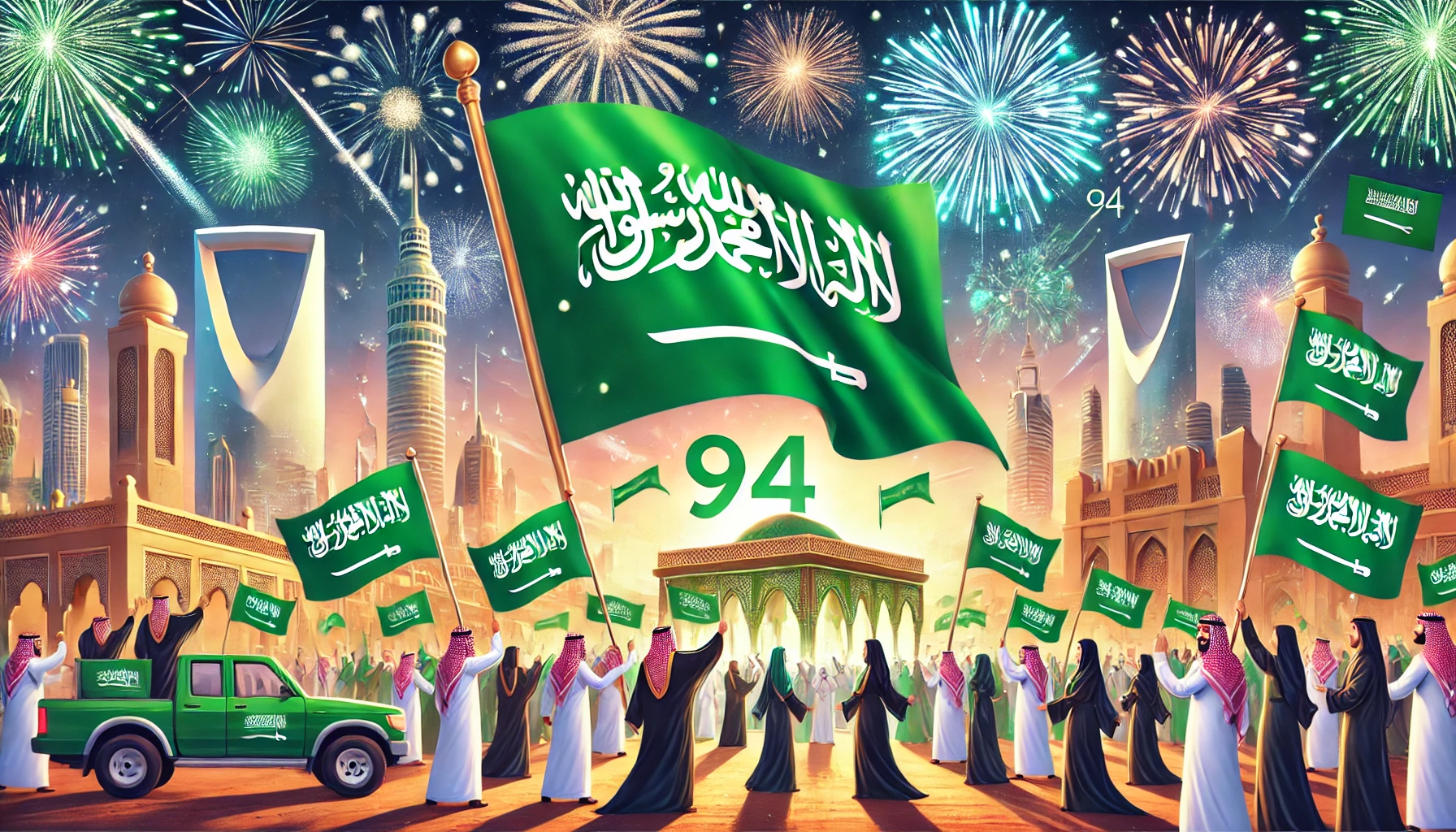 ذكري اليوم الوطني ٩٤