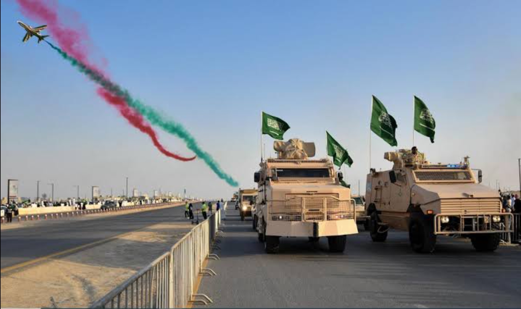 لمدة أسبوعين.. مواعيد عروض اليوم الوطني السعودي 94 العسكرية للطائرات الملكية السعودية في 17 مدينة سعودية