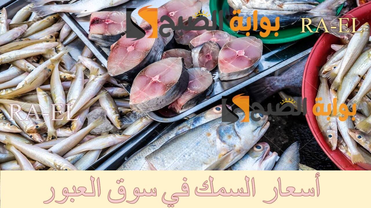 أسعار السمك بسوق العبور اليوم