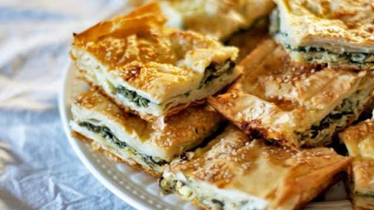 طريقة عمل جلاش بالجبن والسبانخ