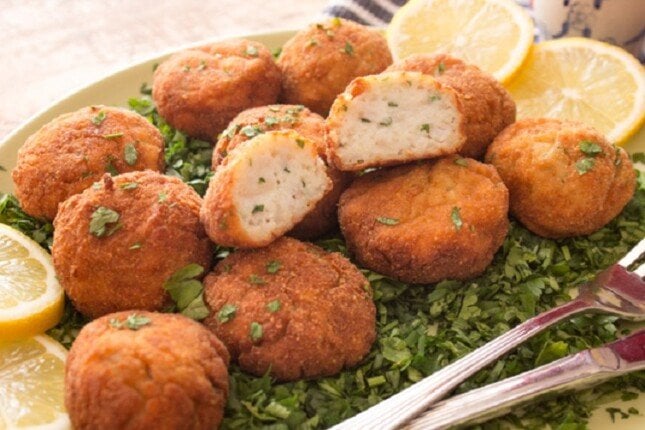 كفتة السمك المقلية