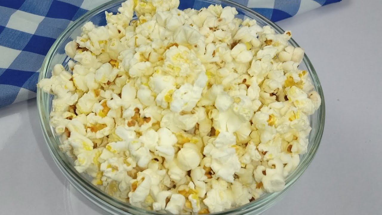 طريقة عمل الفشار في المنزل