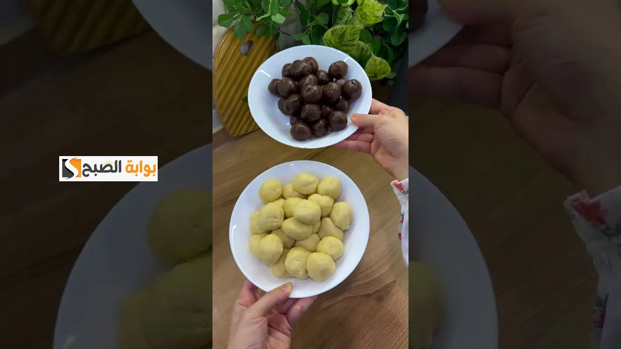 أصابع التمر بالسمسم