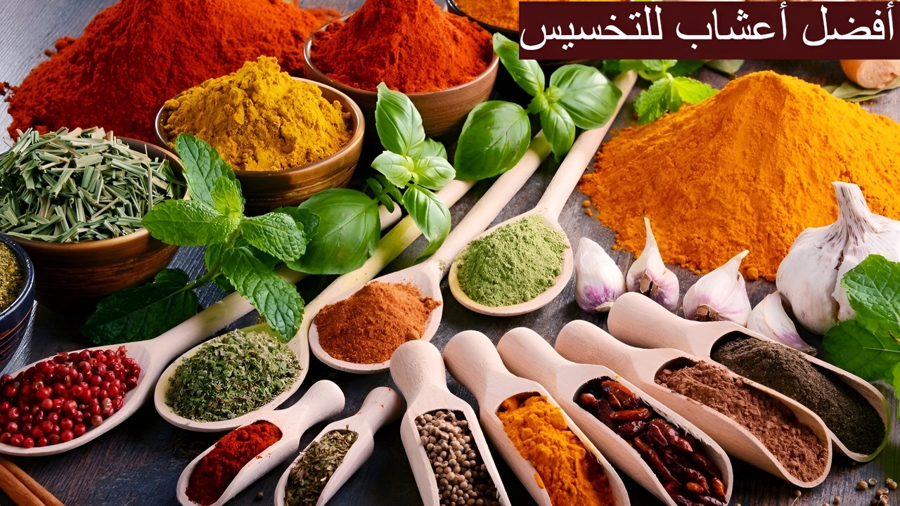 أفضل أعشاب للتخسيس