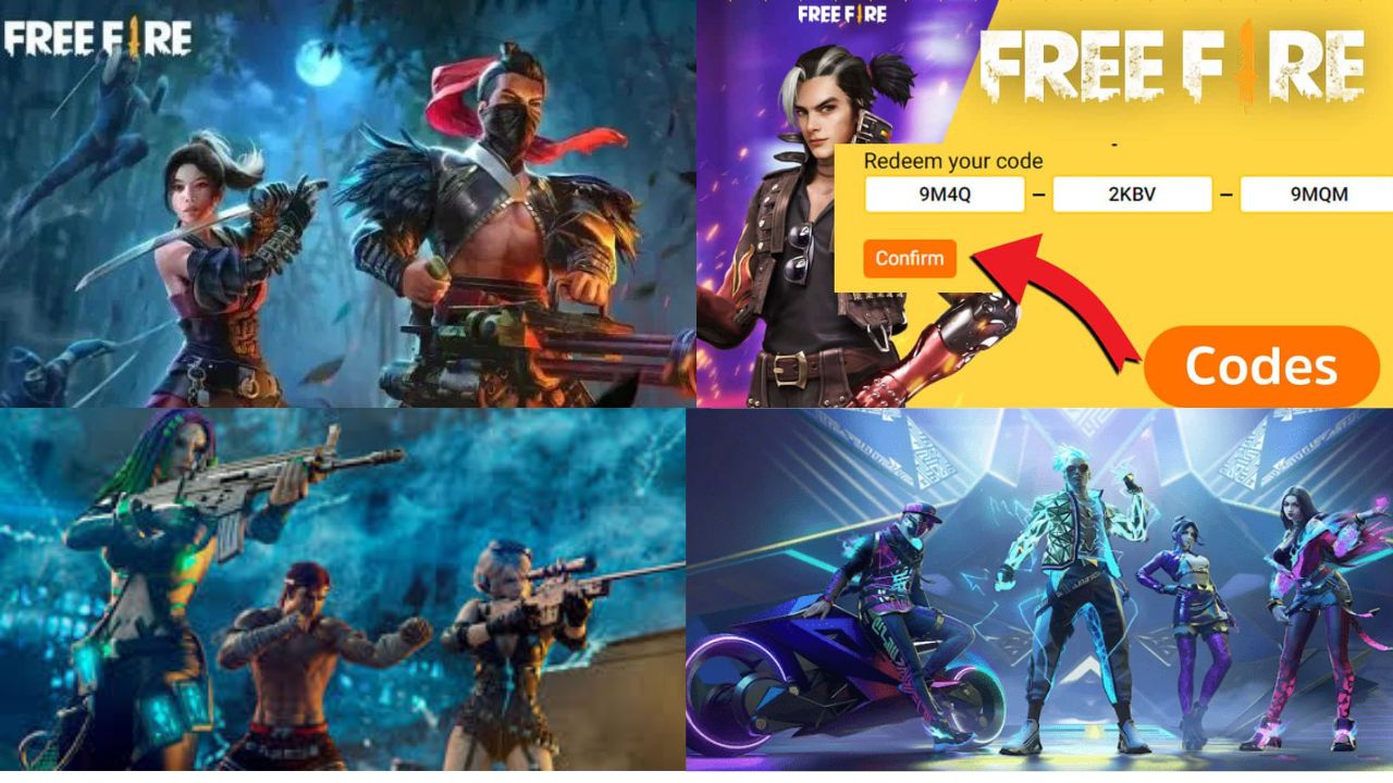 أكواد فري فاير اليوم Free Fire Codes 2024
