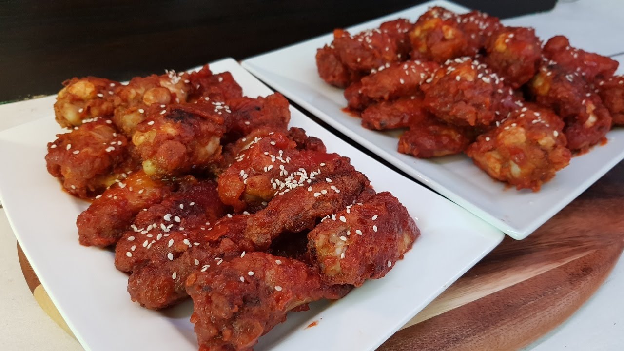 اجنحة الدجاج بصوص البافلو