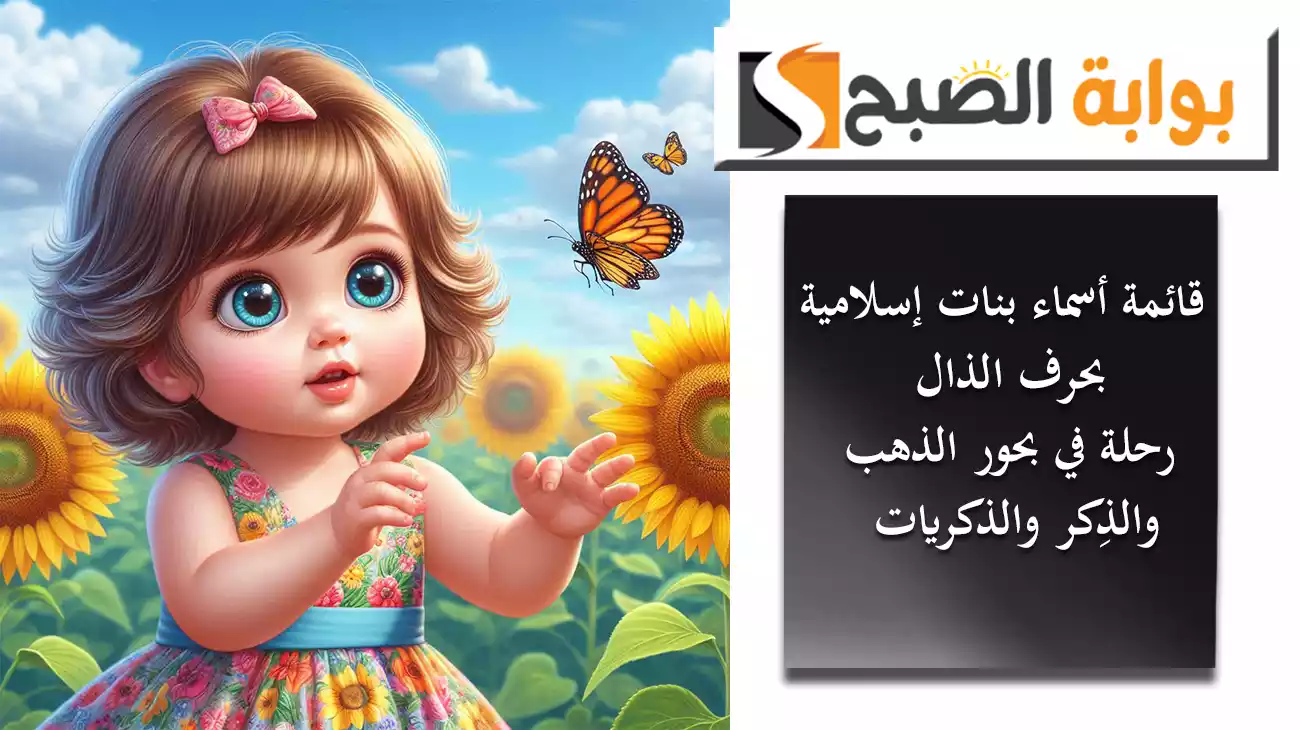 قائمة أسماء بنات إسلامية بحرف الذال.. رحلة في بحور الذهب والذِكر والذكريات