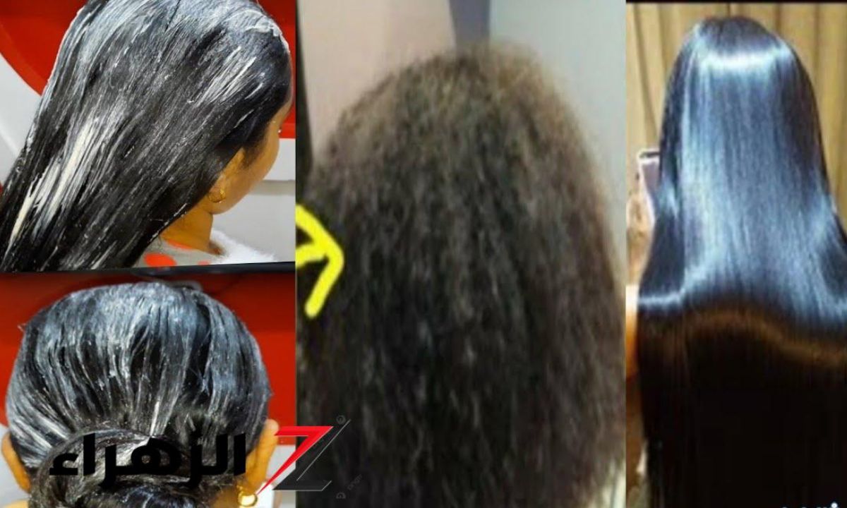 اقوى كيراتين طبيعي لفرد الشعر الخشن