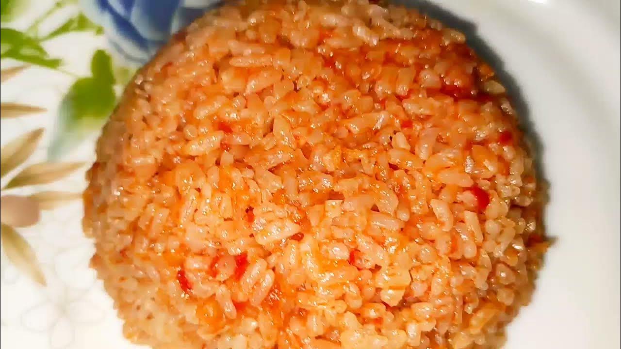 الأرز الحار بالطماطم