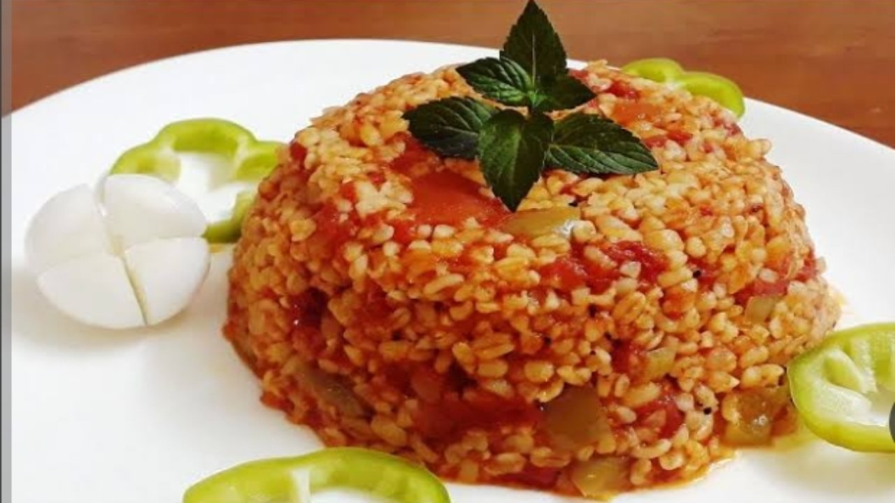 البرغل بالبندورة 1