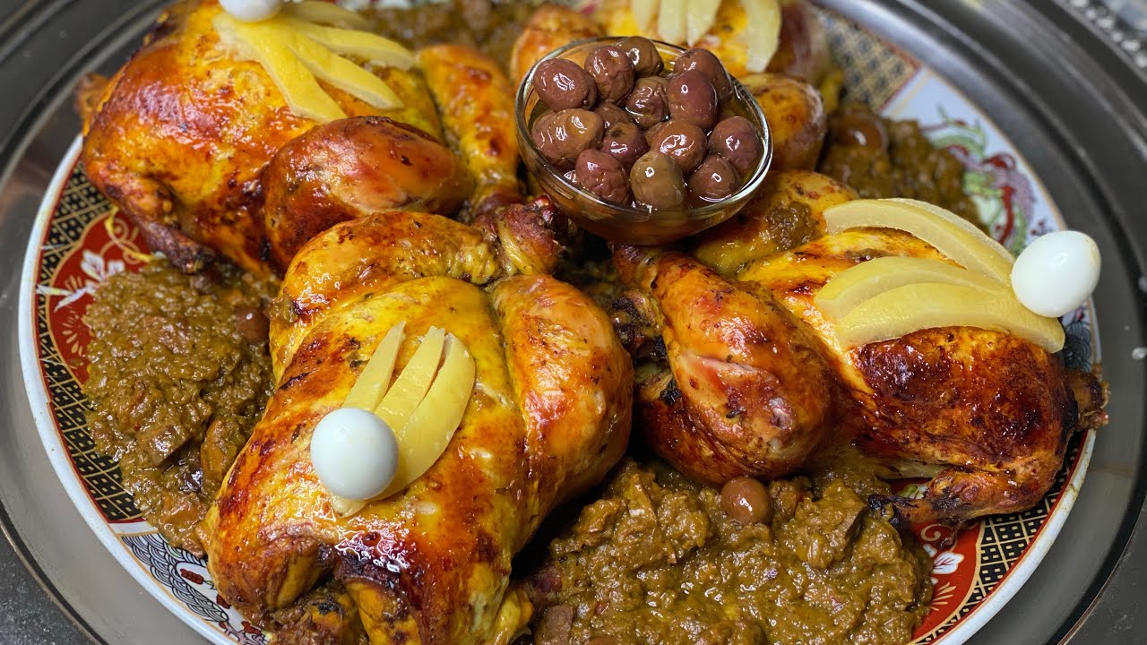 الدجاج المحمر بالدغميرة