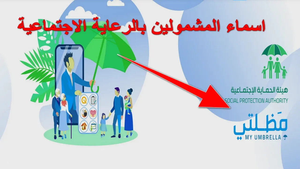 الاستعلام عن أسماء المشمولين بالرعاية الاجتماعية