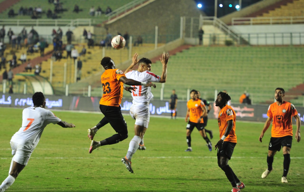 الزمالك ضد الشرطة الكيني