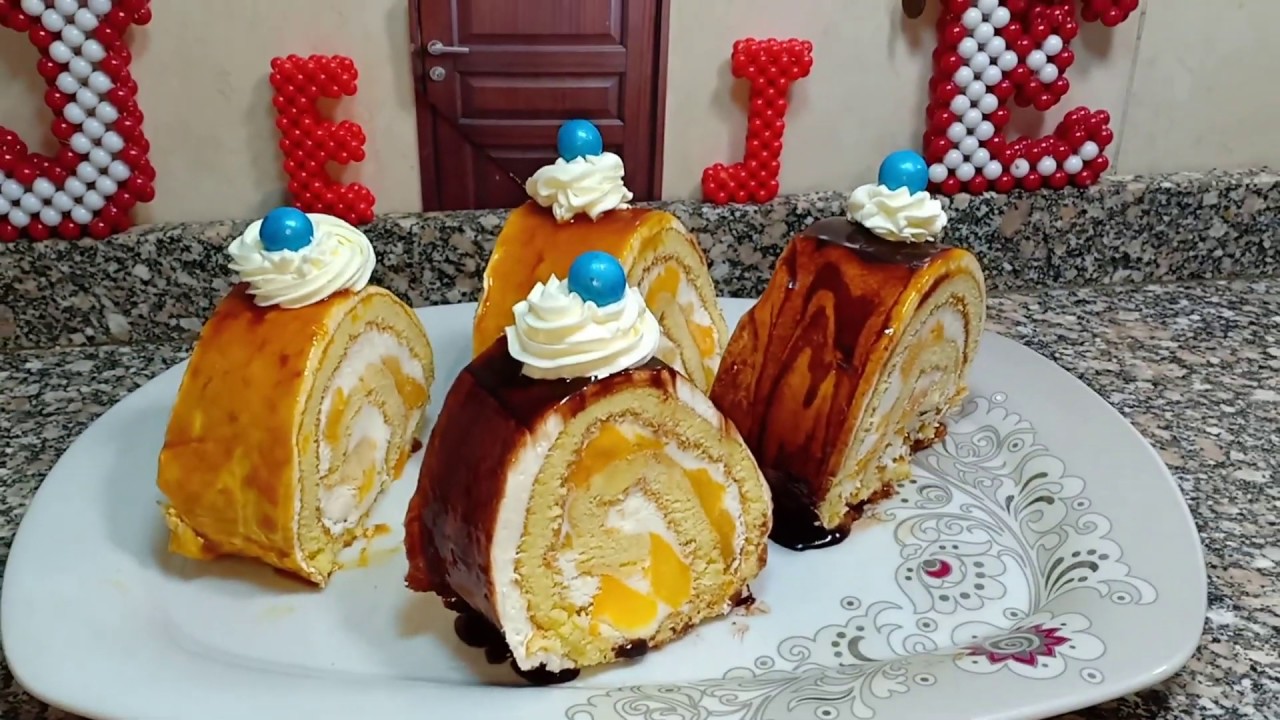 السويسرول بصوص التوفي