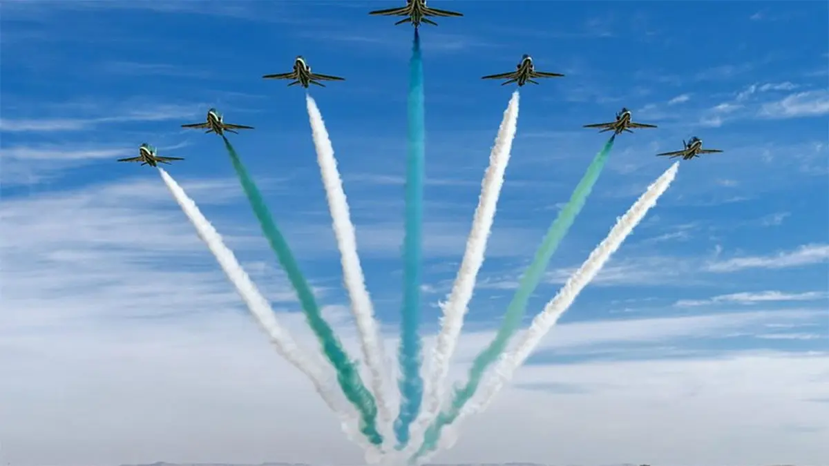 العرض الجوي اليوم الوطني 94
