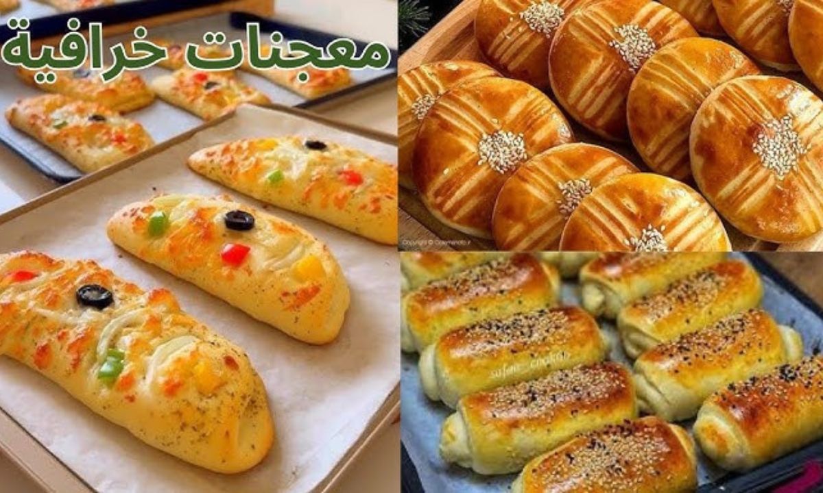 الفطائر الهشة بأطعمة متعددة