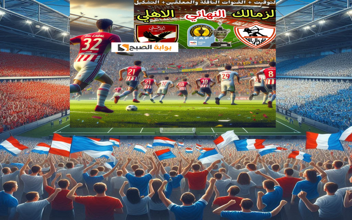 القنوات الناقلة لمباراة الأهلي والزمالك في