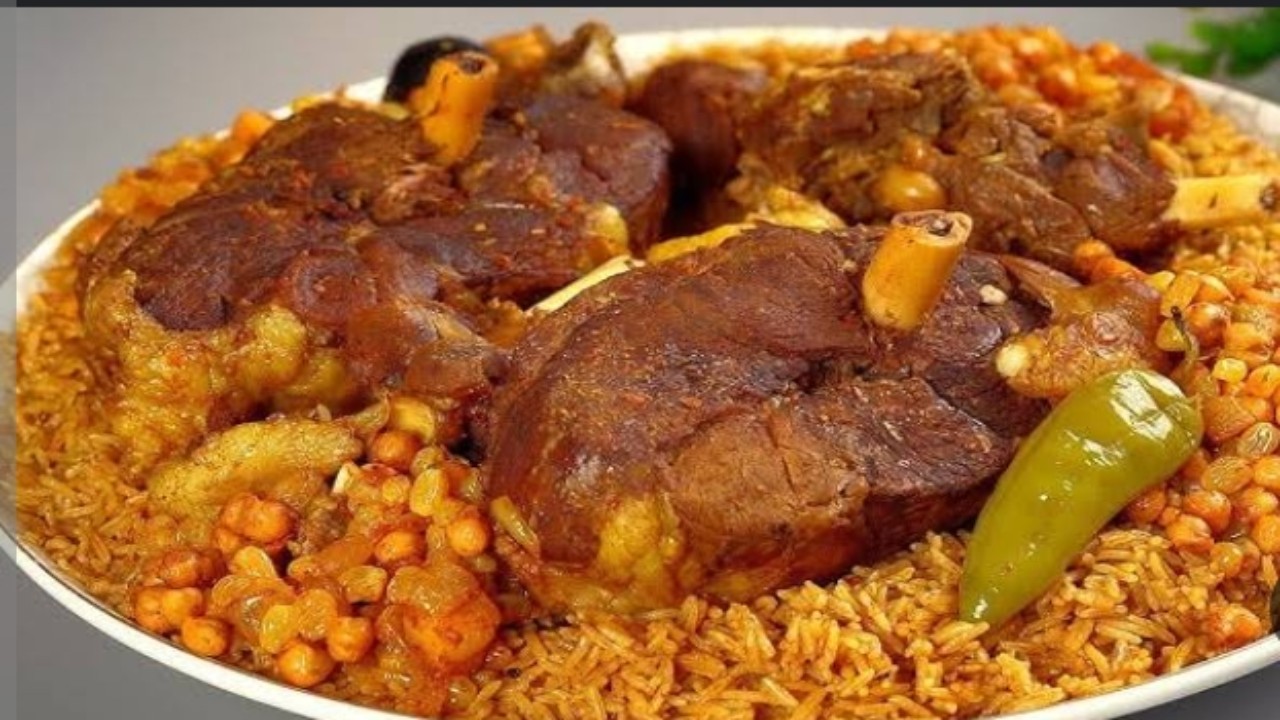 الكبسة باللحم