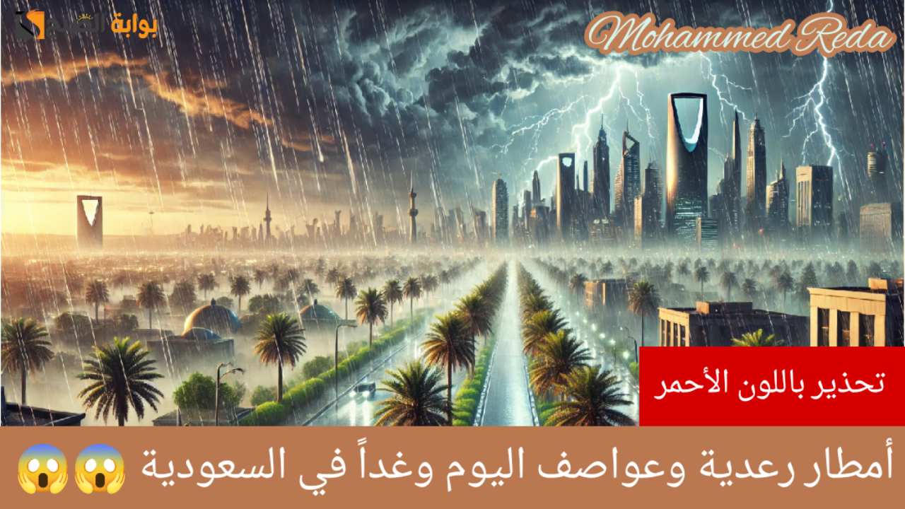 الوطني للأرصاد يحذر من أمطار رعدية على تلك المناطق بالسعودية اليوم وغداً 4-5 سبتمبر 2024