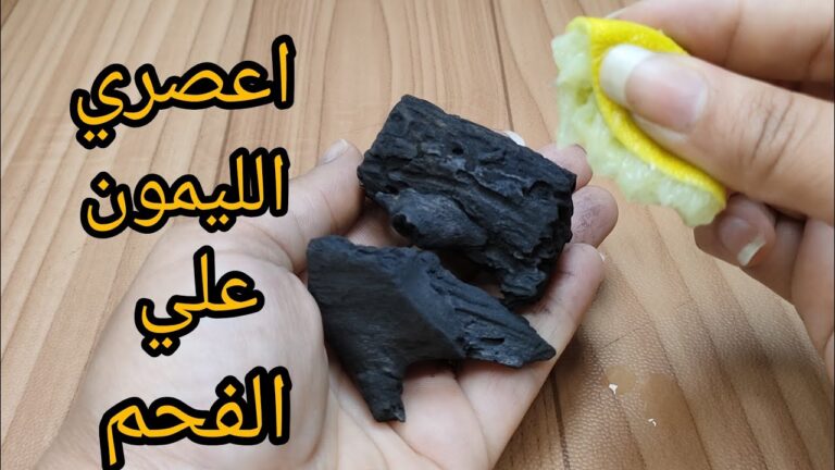 اليمون على الفحم