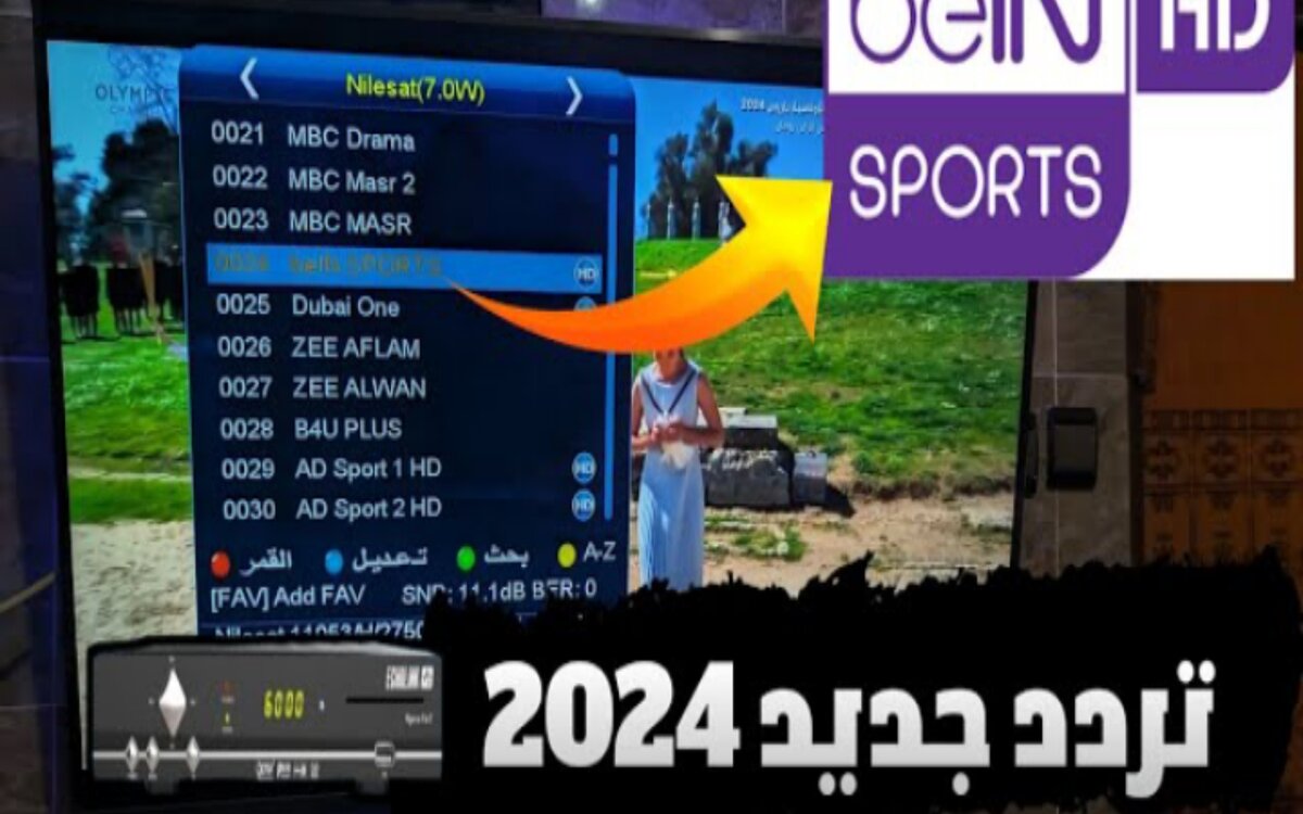 تردد قناة بي ان سبورت