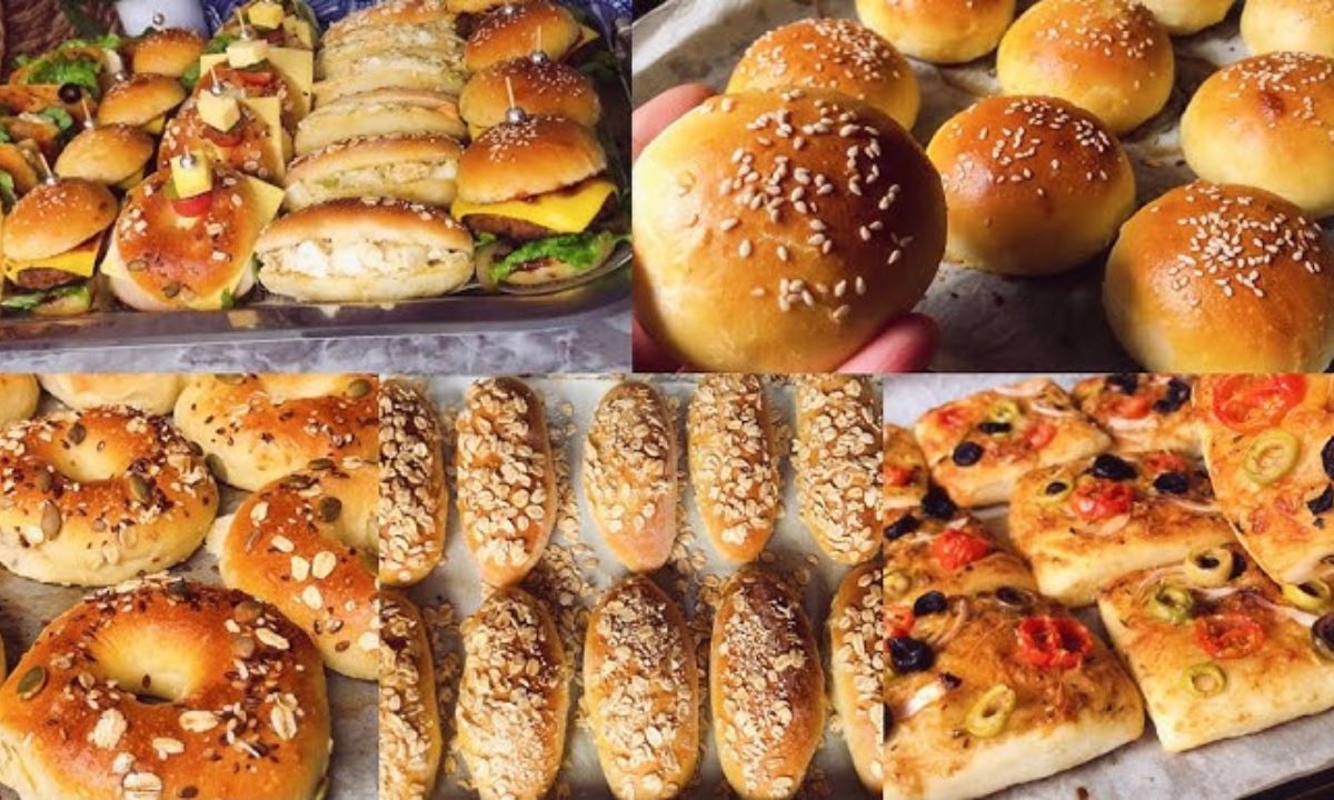 تشكيلة معجنات بعجينة واحدة