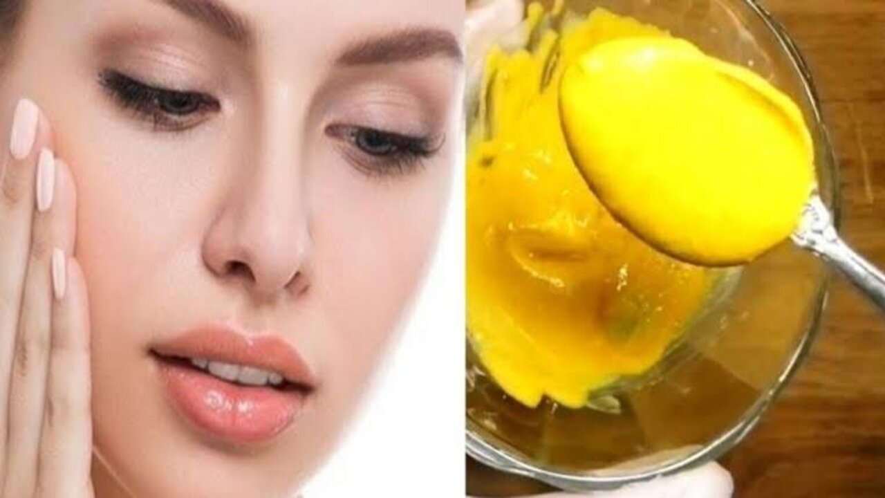 دلكة الكركم لتفتيح البشرة والتخلص من الشعر الزائد