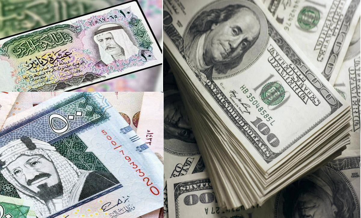 أسعار العملات العربية والأجنبية