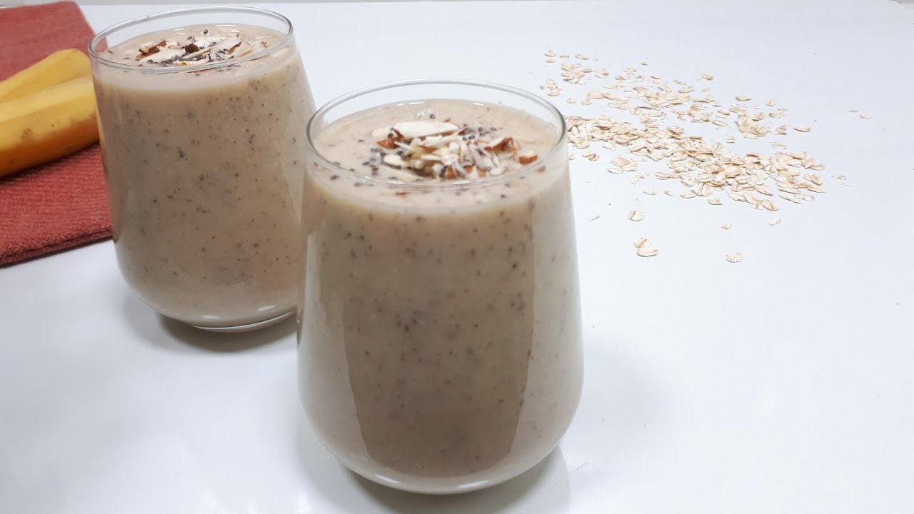 سموثي الشوفان والموز