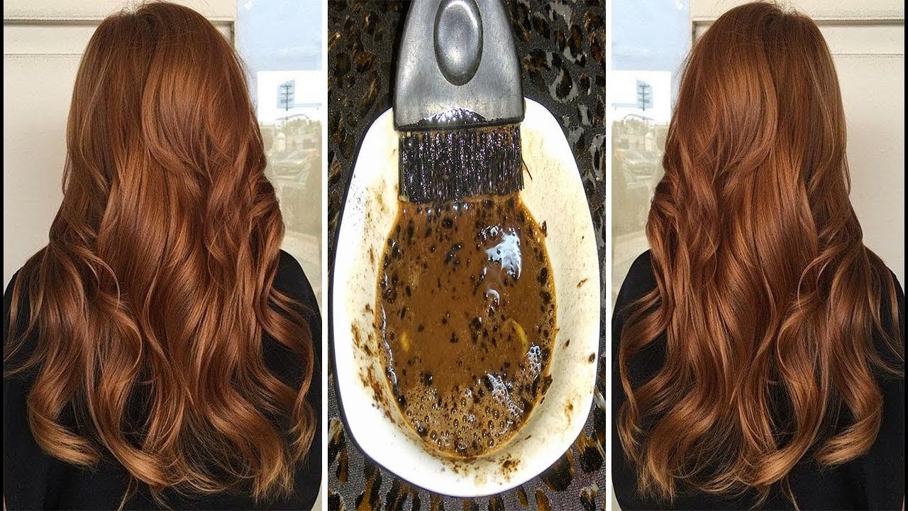 صبغ الشعر بني طبيعيا
