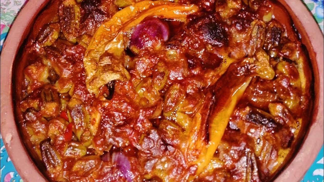 طاجن البامية