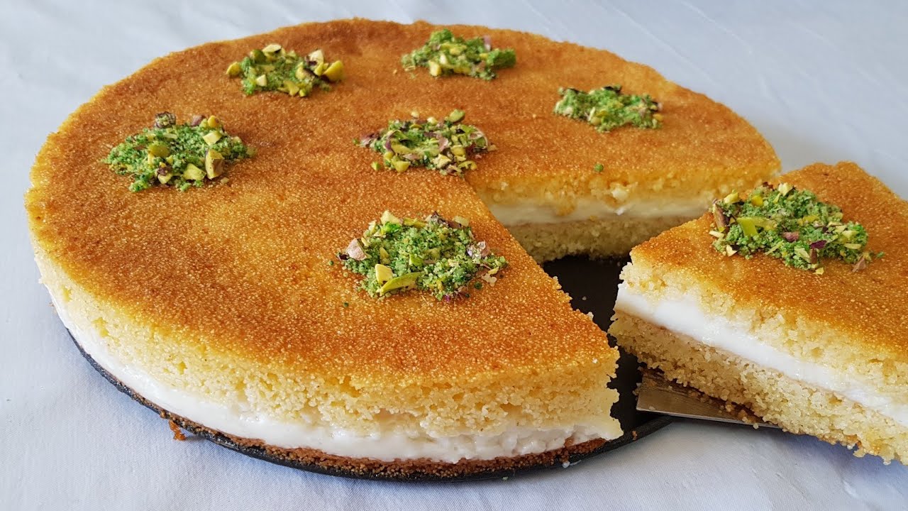 طريقة تحضير البسبوسة