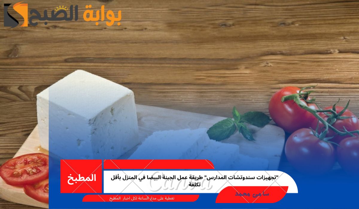 طريقة عمل الجبنة البيضا