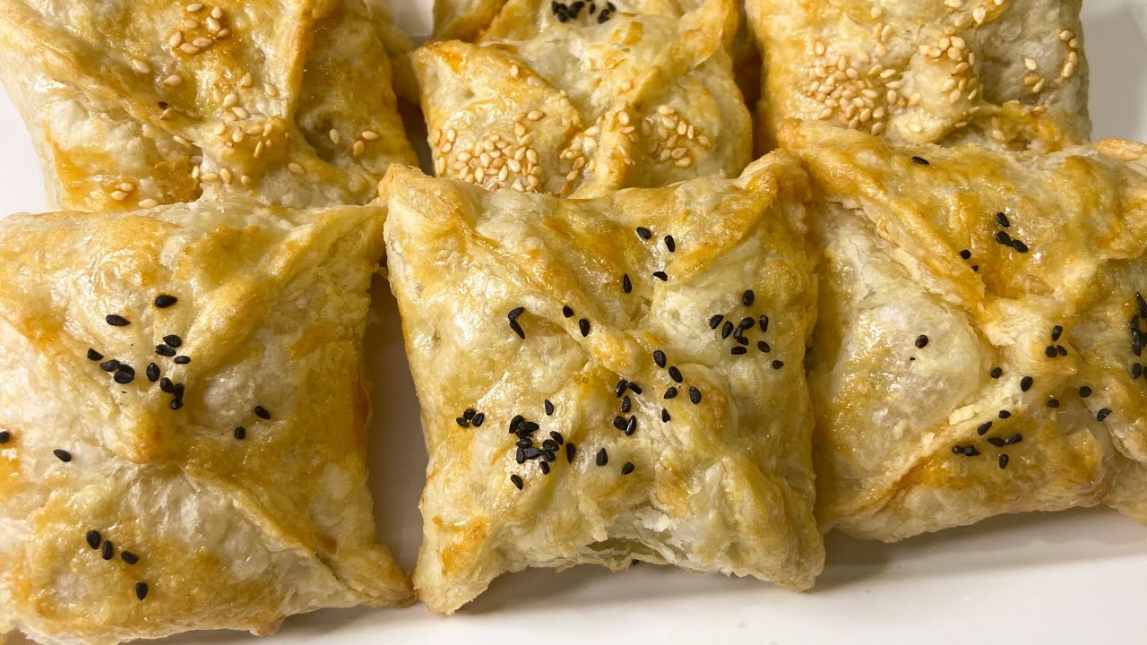 طريقة عمل الفطائر التركية بالقشطة طعمها روعة