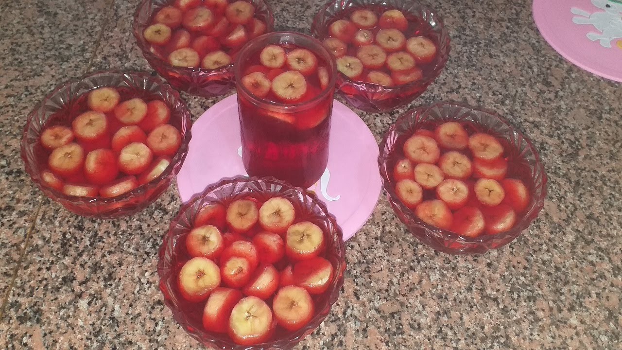 طريقة عمل جيلي الفراولة