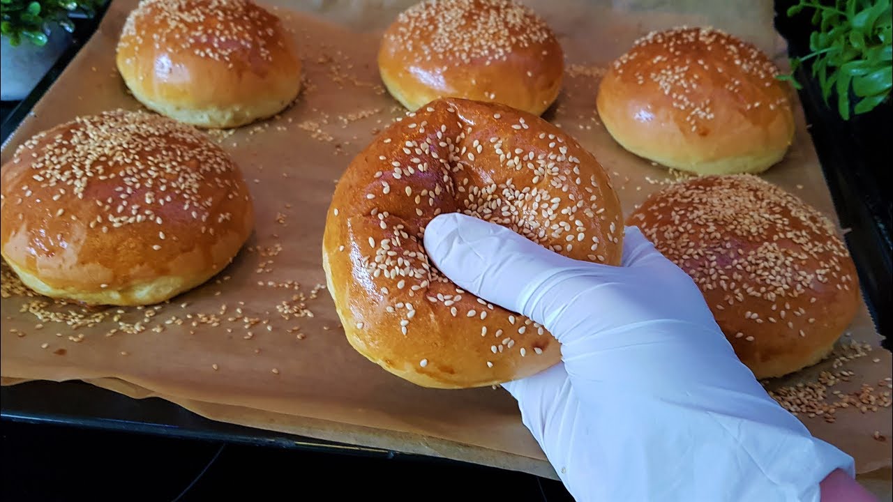 خبز البرجر