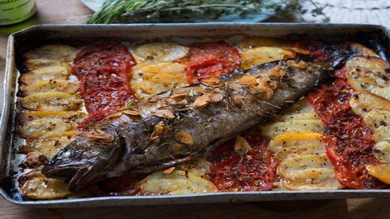 طريقة عمل صينية سمك في الفرن