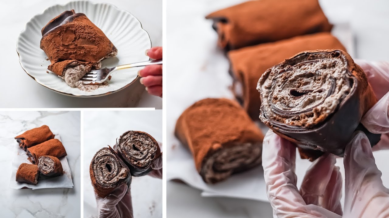 طريقة عمل كريب رول في البيت
