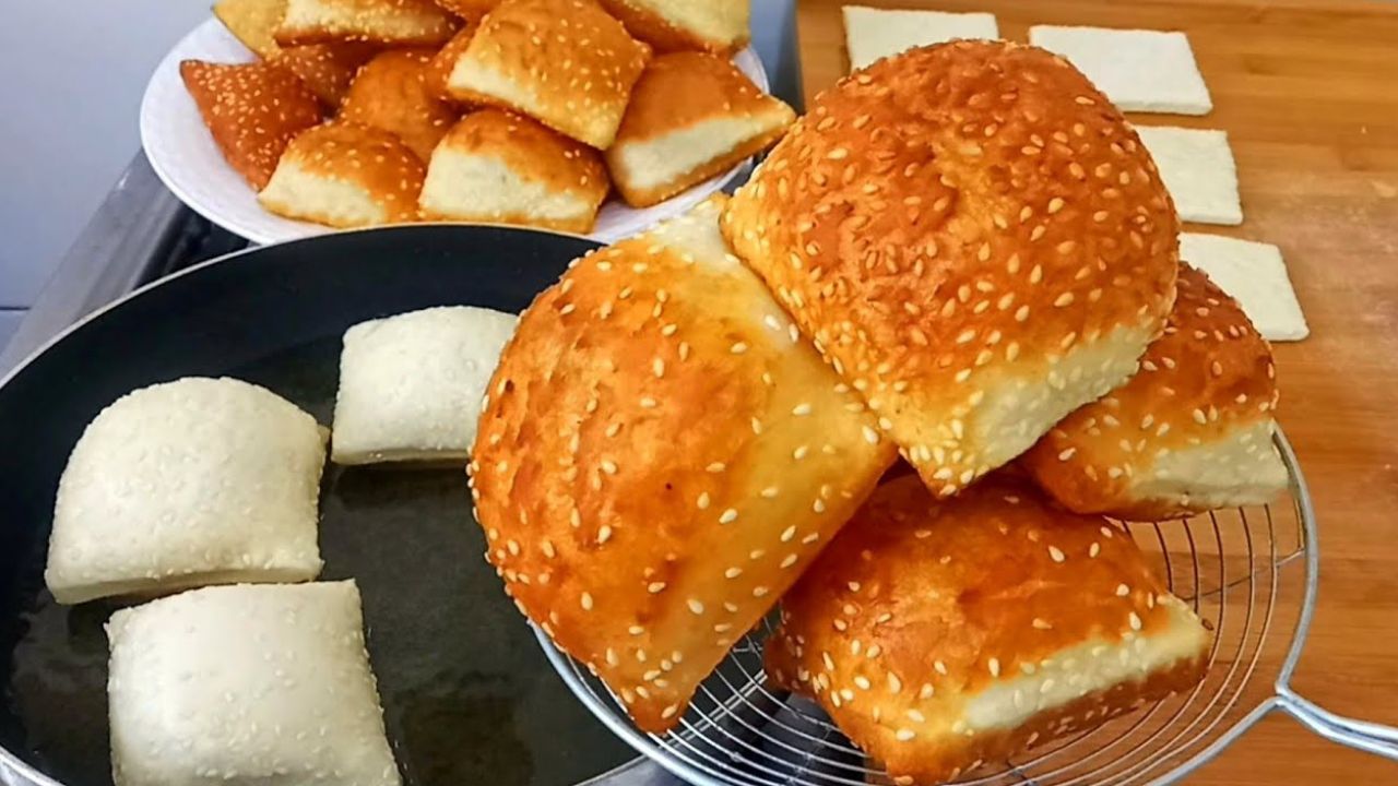 فطائر البالون بدون بيض او تخمير