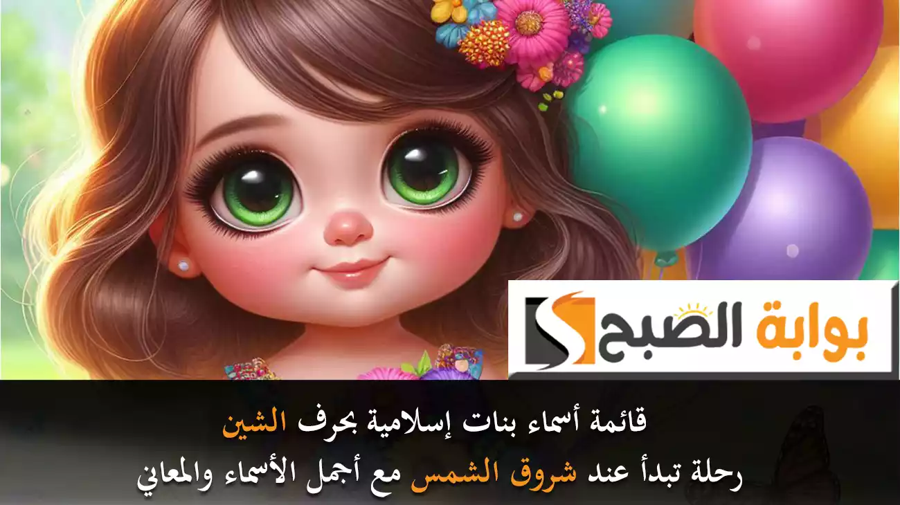 قائمة أسماء بنات إسلامية بحرف الشين .. رحلة تبدأ عند شروق الشمس مع أجمل الأسماء والمعاني