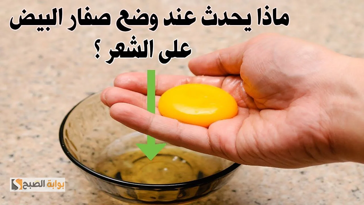 قناع البيض للشعر