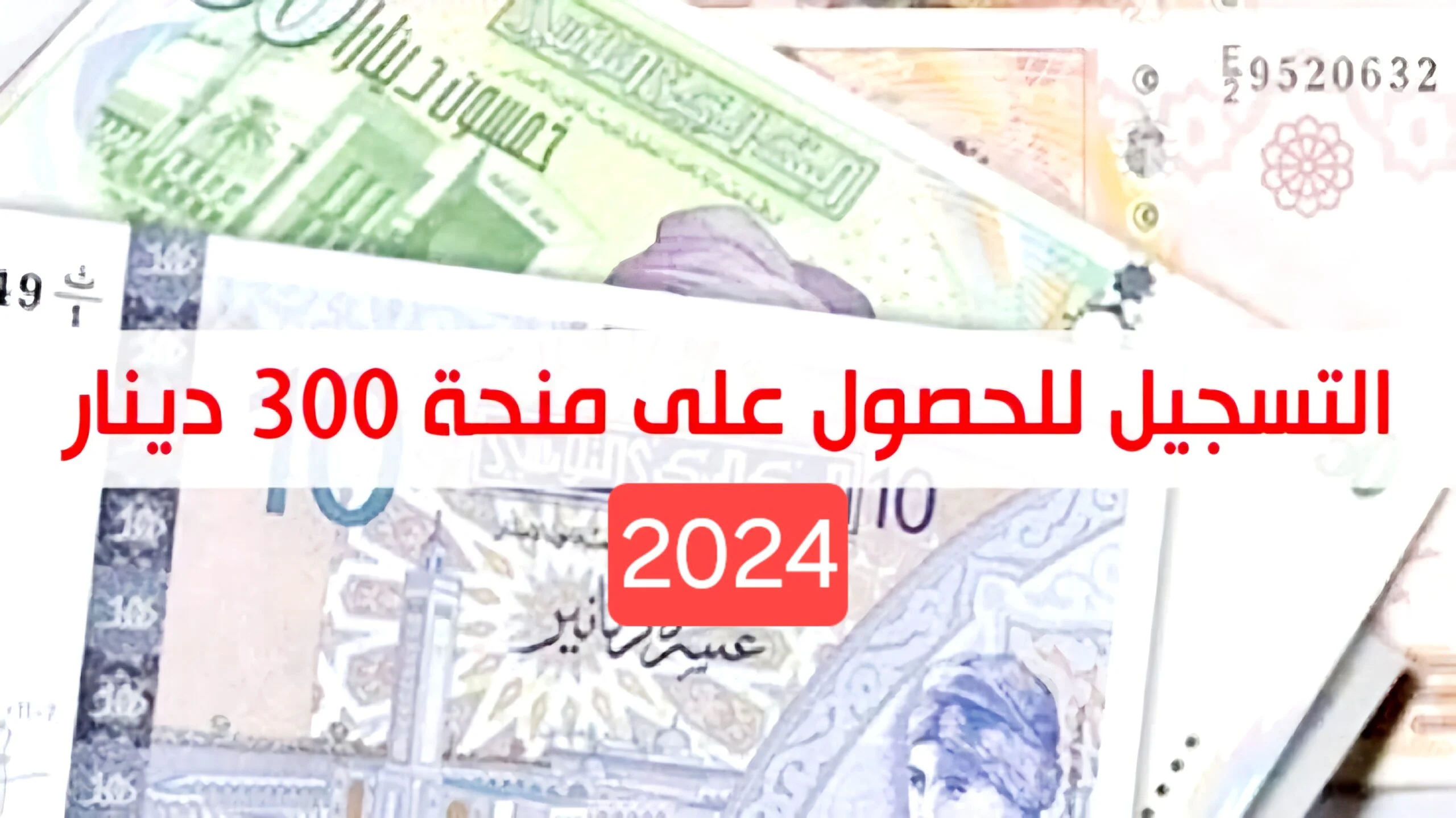 كيفية التسجيل في منحة 300 دينار في تونس
