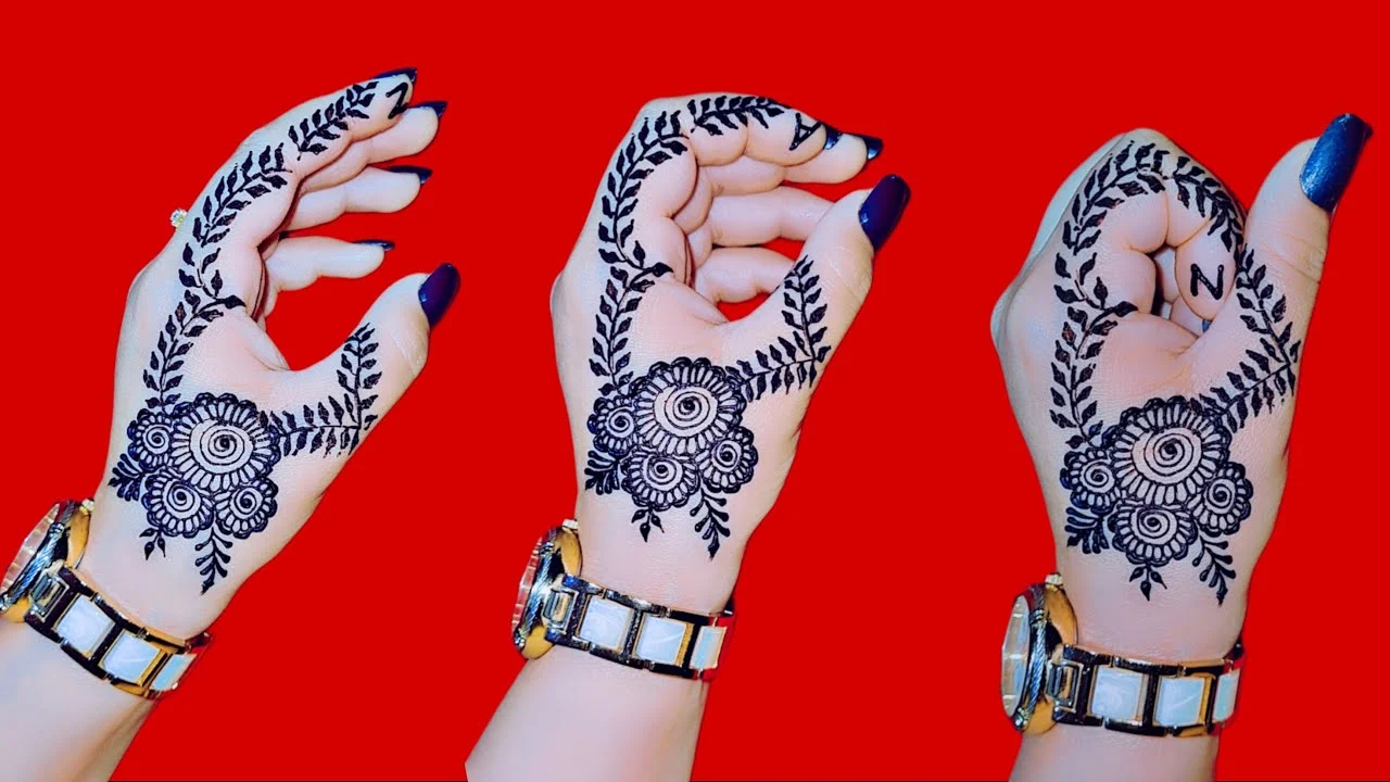 كيفية رسم الحنة في المنزل