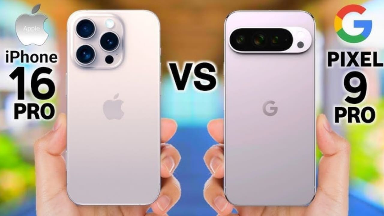 مقارنة بين Google Pixel 9 Pro XL و iPhone 16 Pro
