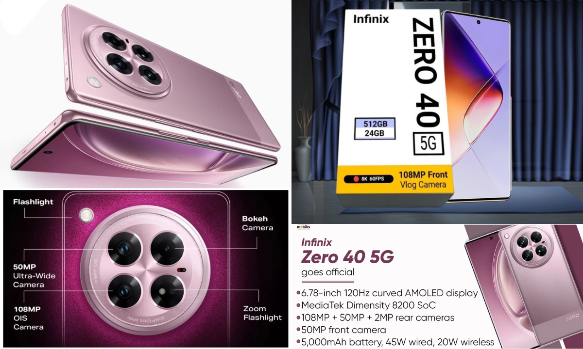 مواصفات هاتف Infinix Zero 40 5G